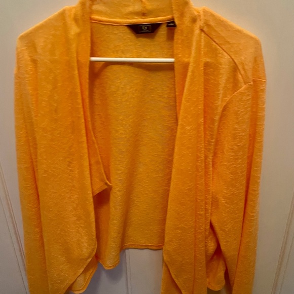 G by Giuliana Cropped Cascade Cardigan - Picture 4 of 7